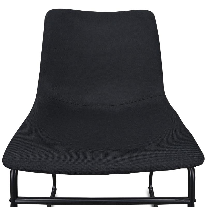 Set Of 2 - Darcy Fabric Dining Chair - Black