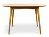 1.3m Fixed Dining Table - Natural - image 2