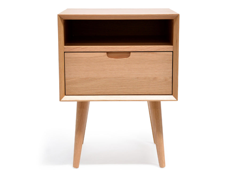 SQ Wooden Bedside Table - image 2