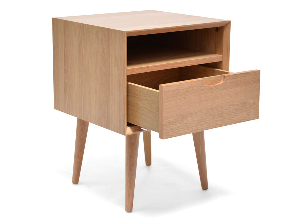 SQ Wooden Bedside Table - image 3