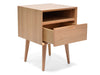 SQ Wooden Bedside Table - image 3