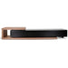 Extendable TV Entertainment Unit - Walnut - Black matt - image 4