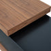Extendable TV Entertainment Unit - Walnut - Black matt - image 5