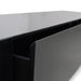 Extendable TV Entertainment Unit - Walnut - Black matt - image 6