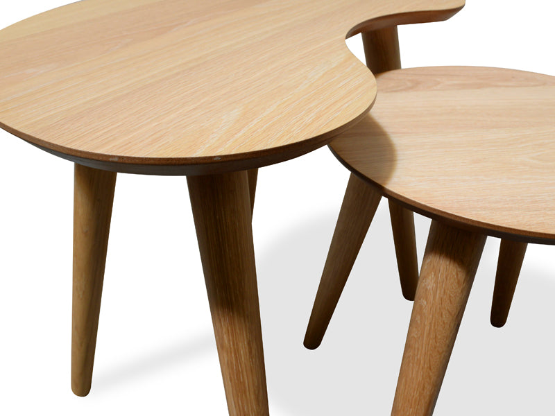 Nest of Side Tables - Natural - image 3