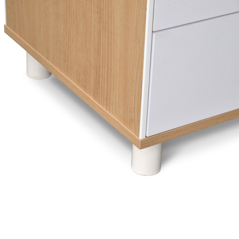 180cm Executive Office Desk With Left Return - Natural - image 8