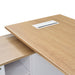 180cm Executive Office Desk With Left Return - Natural - image 10