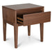Showcasing Cosabela Bedside Table - Walnut ST2162-CN Bedside Table by Calibre Furniturs
