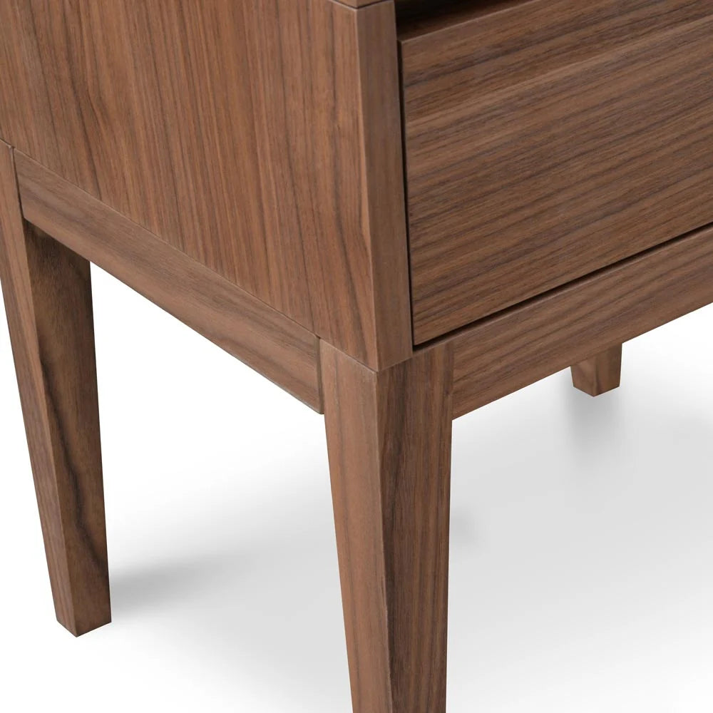 Cosabela Bedside Table - Walnut