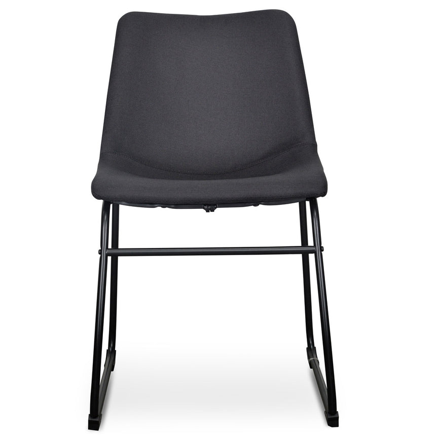 Dining Chair in Black (Set of 2)