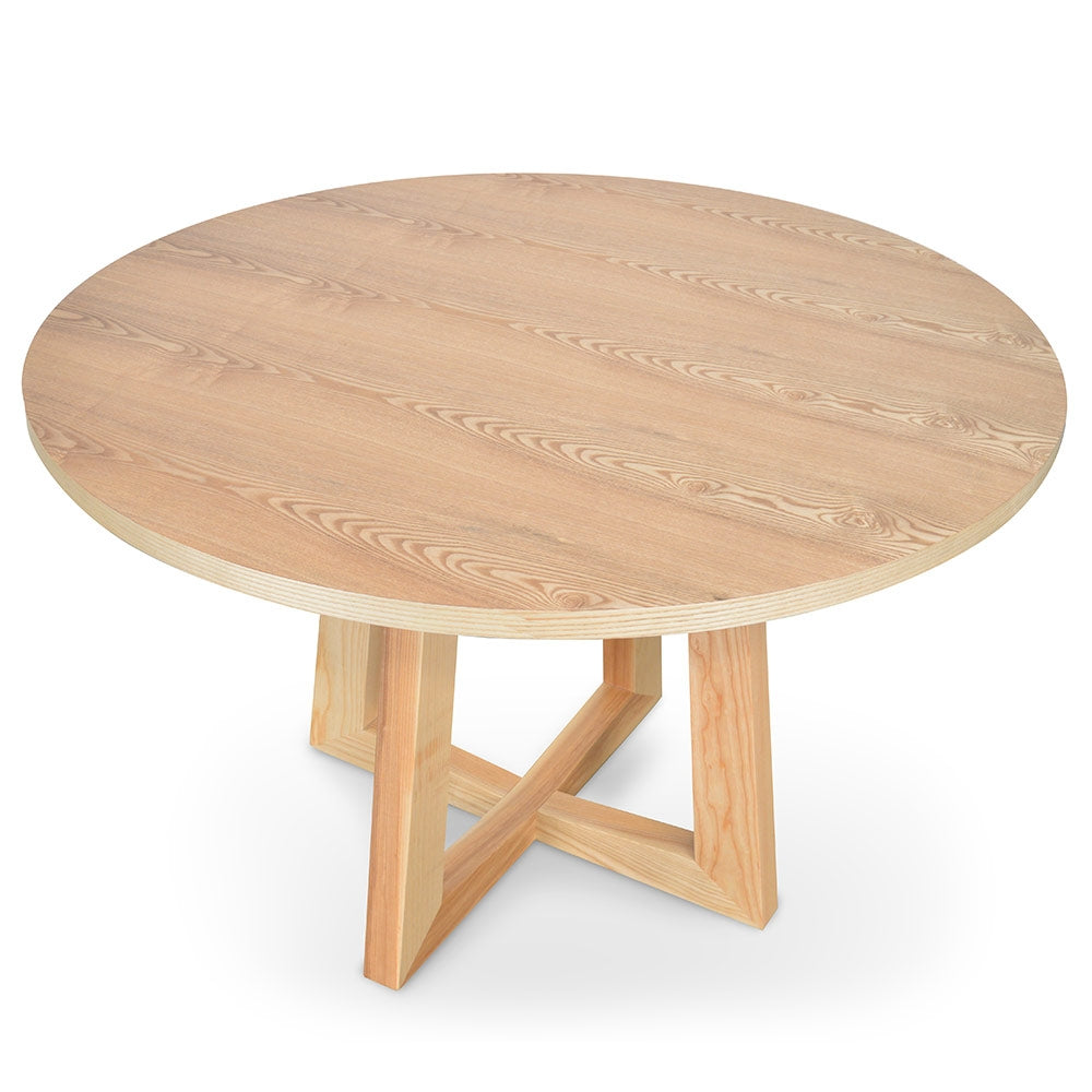 1.2m Round Dining Table - Natural - Zodiac