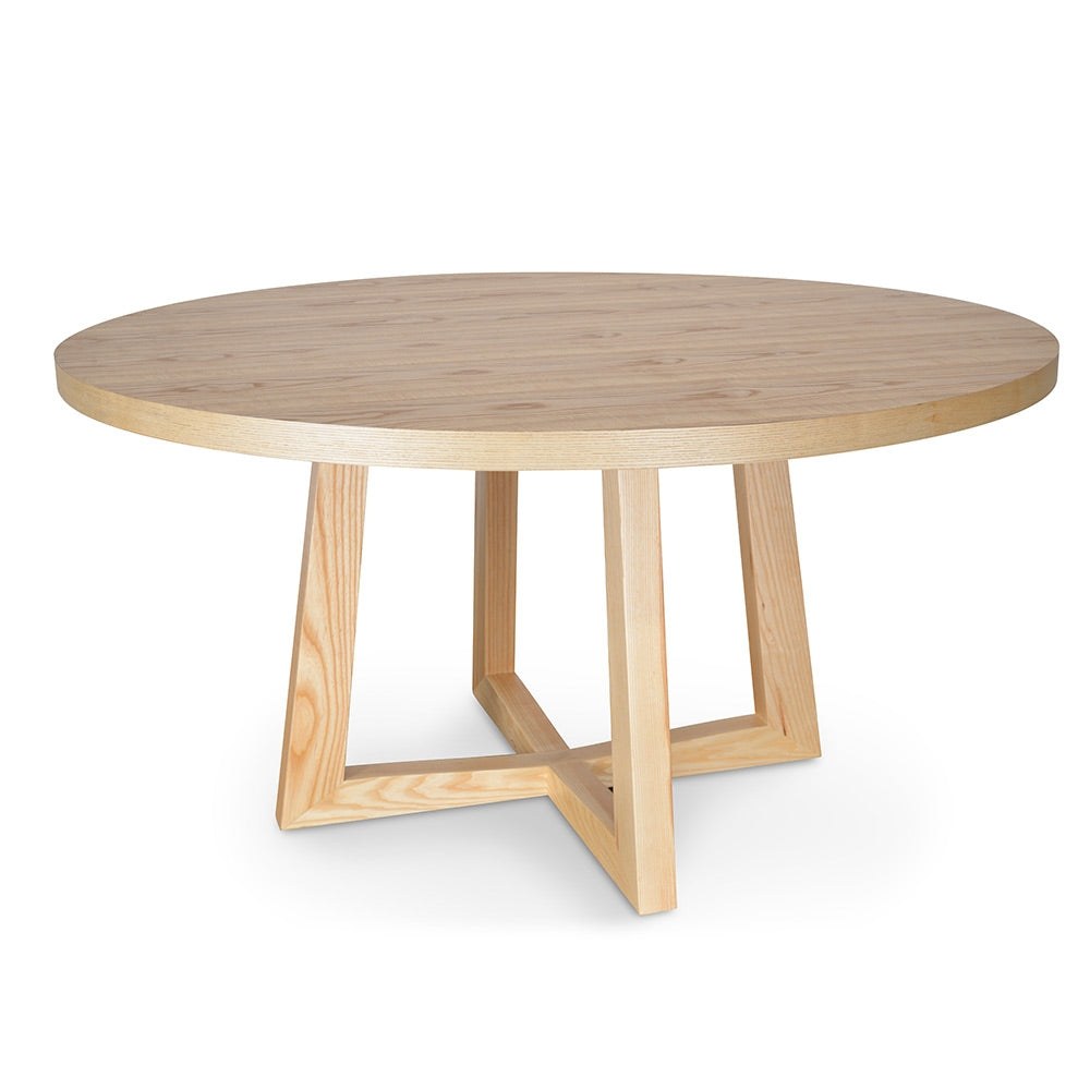 1.5m Round Dining Table - Natural - image 5
