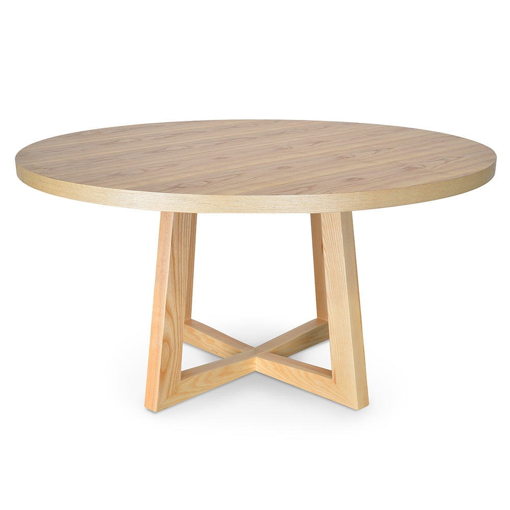 CDT585 1.5m Round Dining Table - Natural