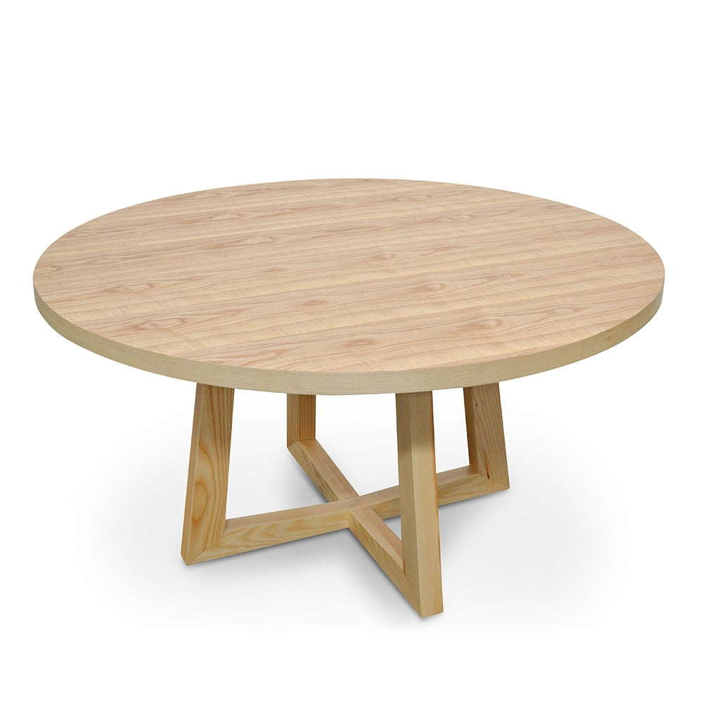 1.5m Round Dining Table - Natural - image 2