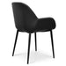 Dining chair - Black PU -  Black Legs (Set of 2) - image 4