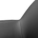 Dining chair - Black PU -  Black Legs (Set of 2) - image 7