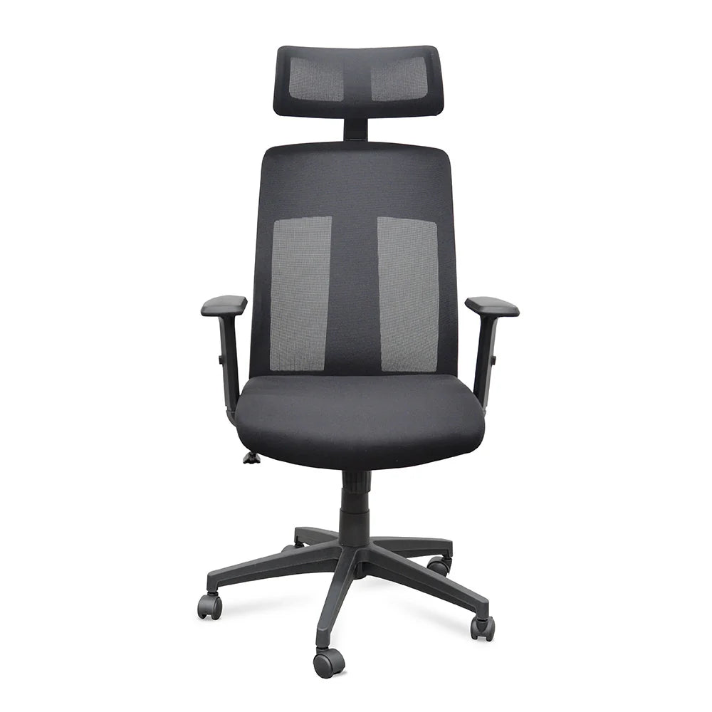 Showcasing Diparia Mesh Office Chair - Black OC2228-LF Office Chair by Calibre Furniturs