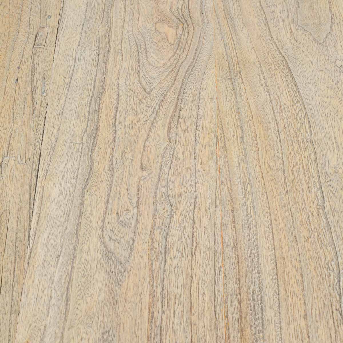 2m Reclaimed Elm Wood Bench - Natural - image 6