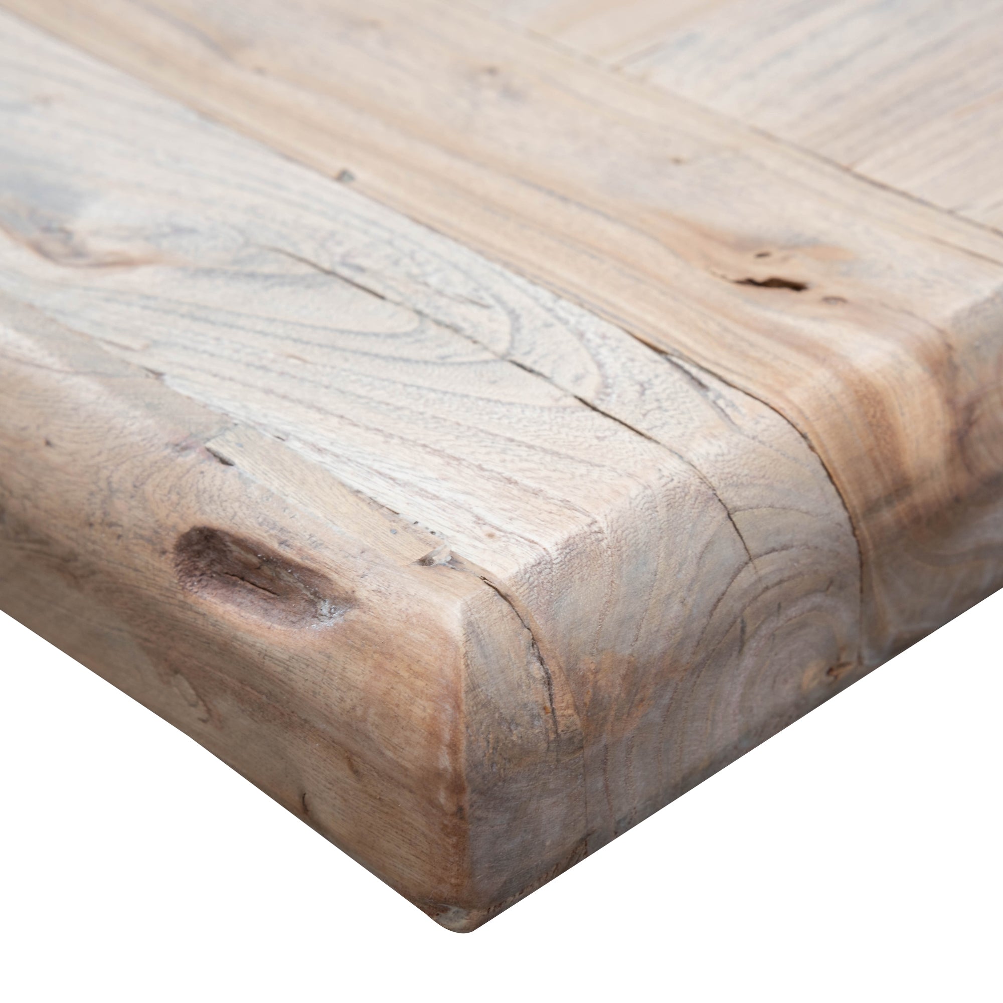 Reclaimed Elm Wood 2.4m Dining Table - image 10