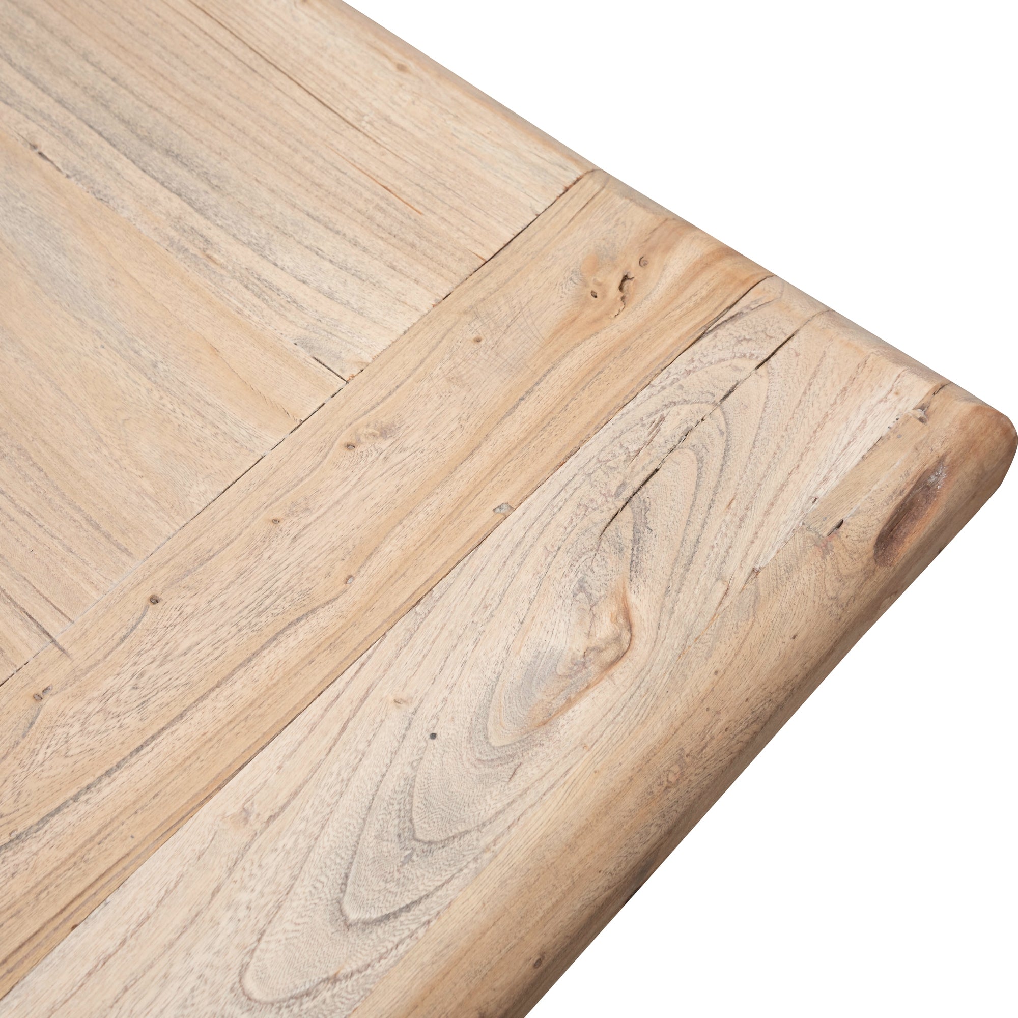 Reclaimed Elm Wood 2.4m Dining Table - image 6