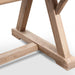Reclaimed Elm Wood 2.4m Dining Table - image 5