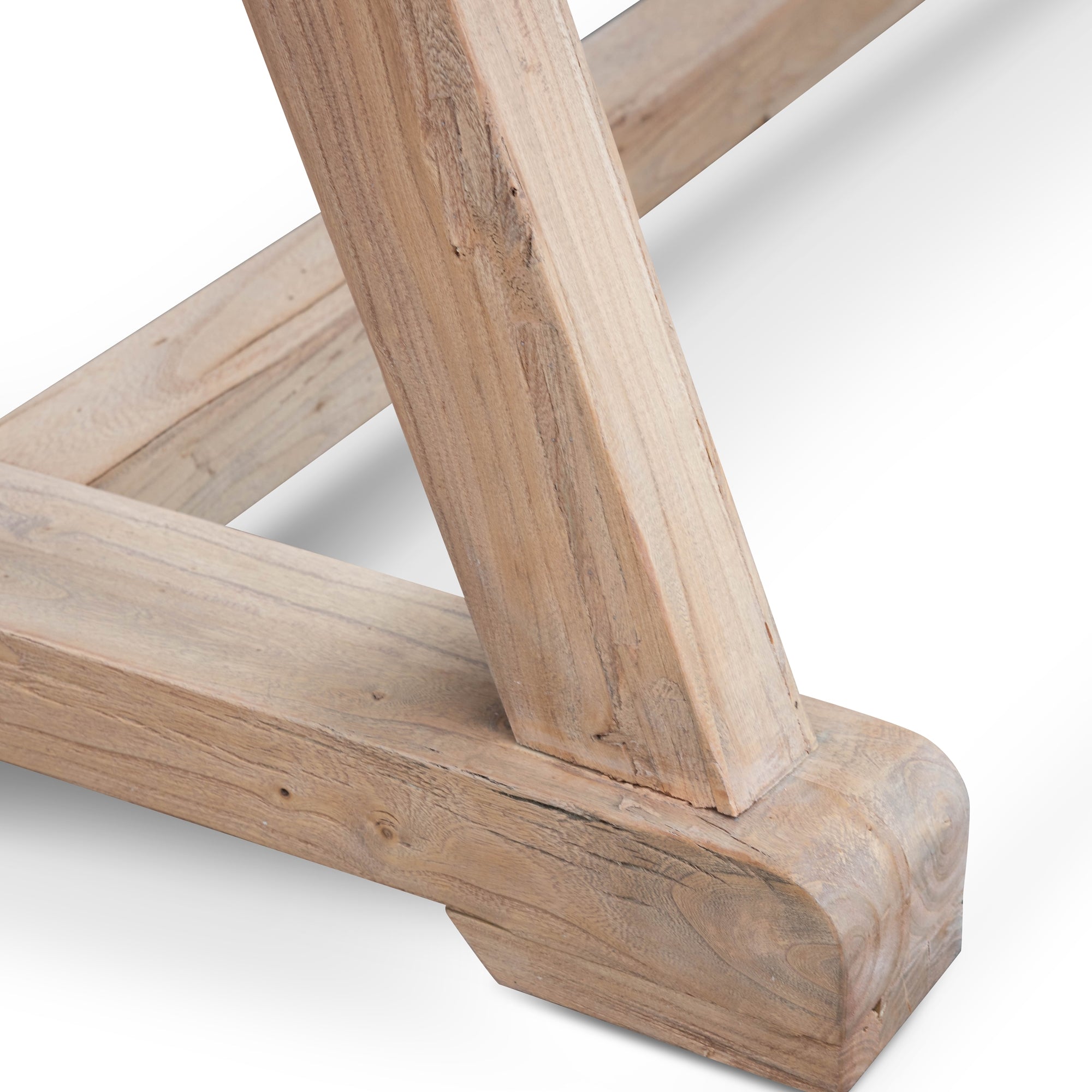 Reclaimed Elm Wood 2.4m Dining Table - image 7