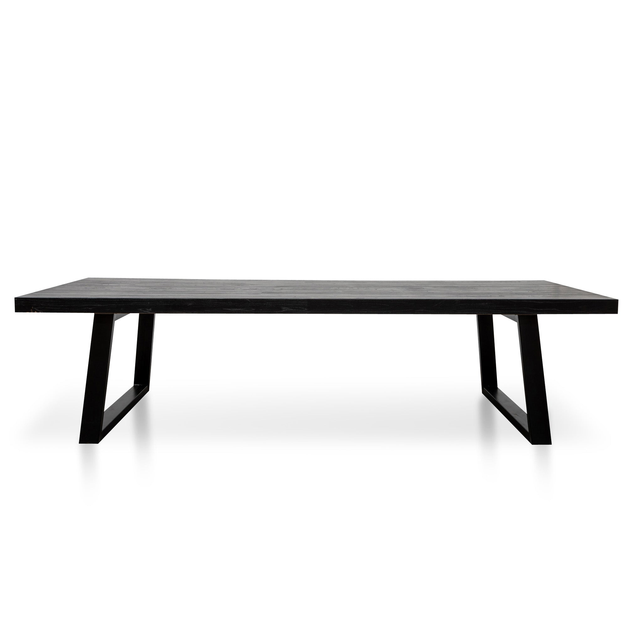 CDT2746 3m Reclaimed Dining Table - Full Black