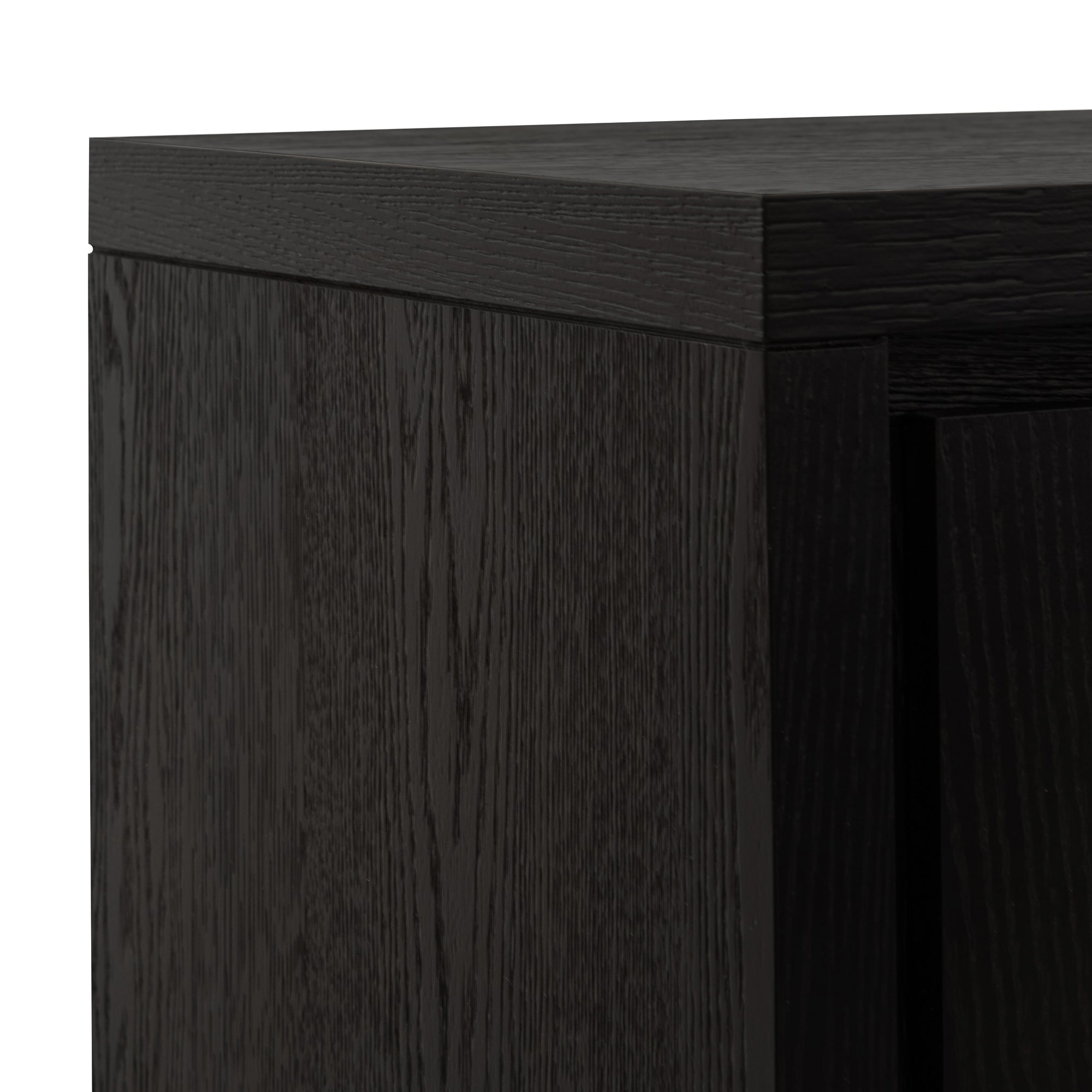 2m Buffet Unit - Textured Espresso Black - Bonnie