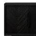 2m Buffet Unit - Textured Espresso Black - image 9