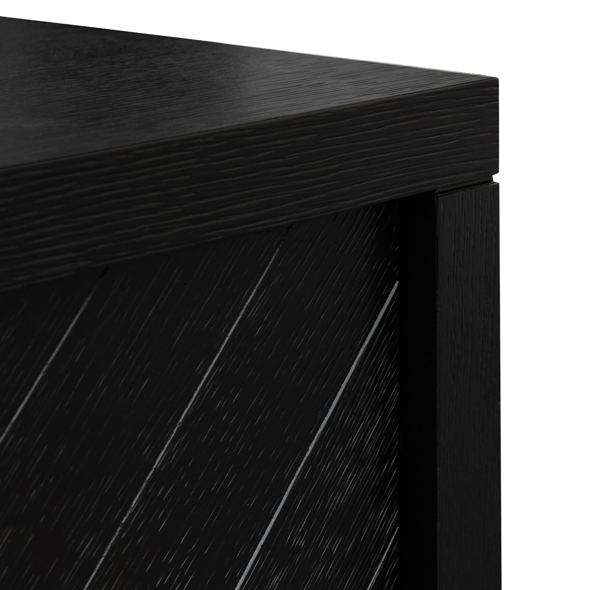 2m Buffet Unit - Textured Espresso Black - image 8