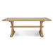 Reclaimed Elm Wood Dining Table 2m - Natural - image 3