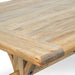 Reclaimed Elm Wood Dining Table 2m - Natural - image 5