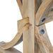Reclaimed Elm Wood Dining Table 2m - Natural - image 7