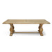 Wood Dining Table 2.4m - Rustic Natural - image 4