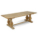 Wood Dining Table 2.4m - Rustic Natural - image 5