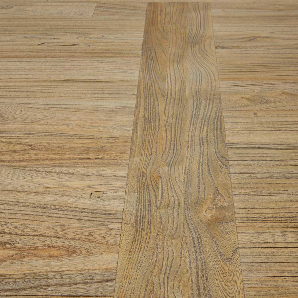 Wood Dining Table 2.4m - Rustic Natural - image 9