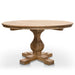 Round Dining Table 140cm - Rustic Natural