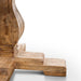 Round Dining Table 140cm - Rustic Natural - image 6
