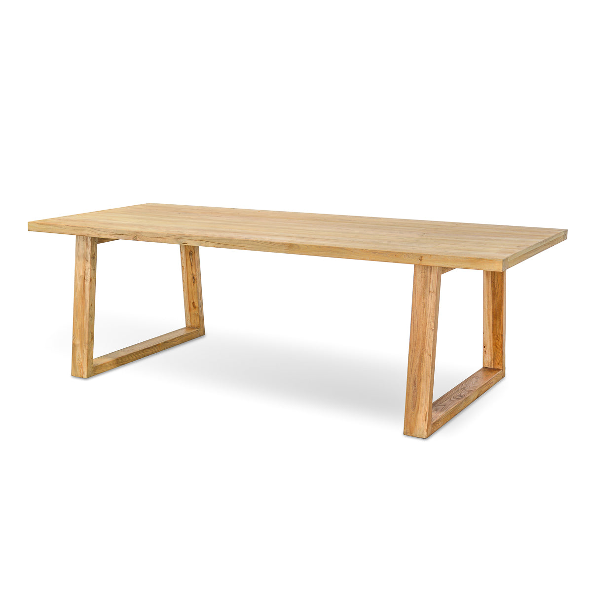 Reclaimed 2.4m Dining Table - Natural