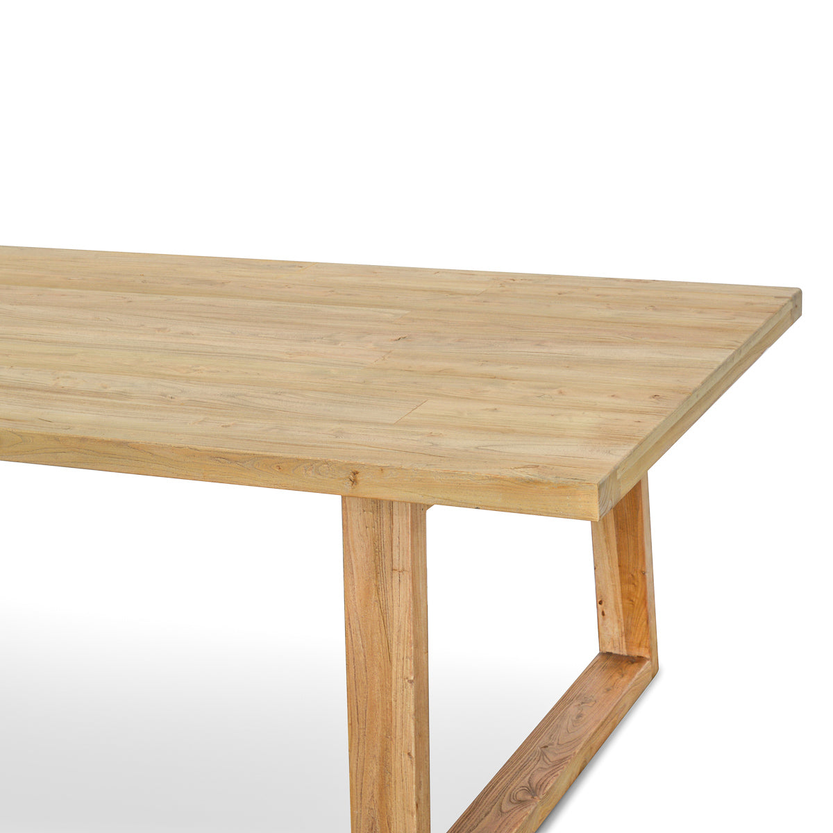 CDT576 Reclaimed 2.4m Dining Table - Natural