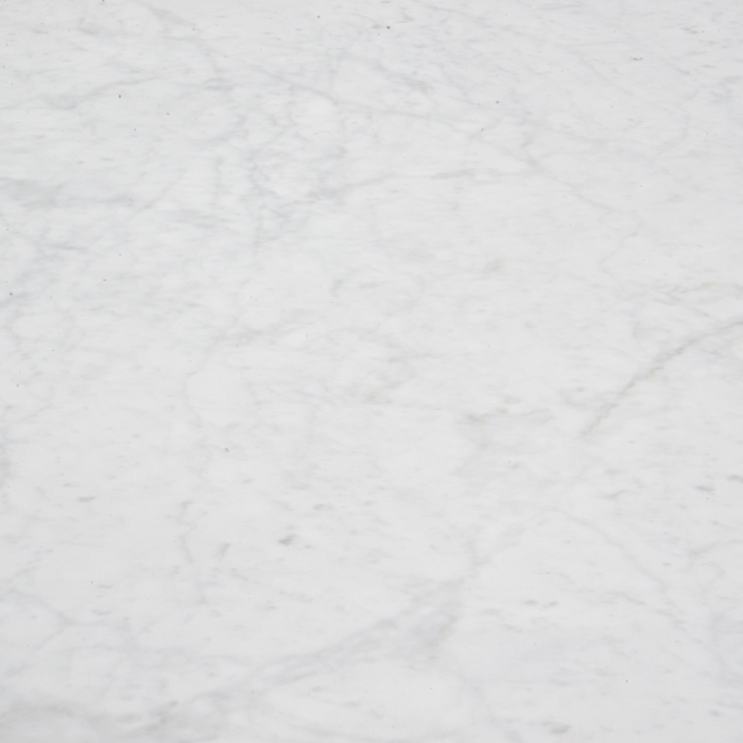 1.15m Round Marble Dining Table - Dark Brown Base - image 3