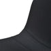80cm Bar Stool in Black Fabric (Set of 2) - image 10