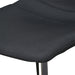 80cm Bar Stool in Black Fabric (Set of 2) - image 9