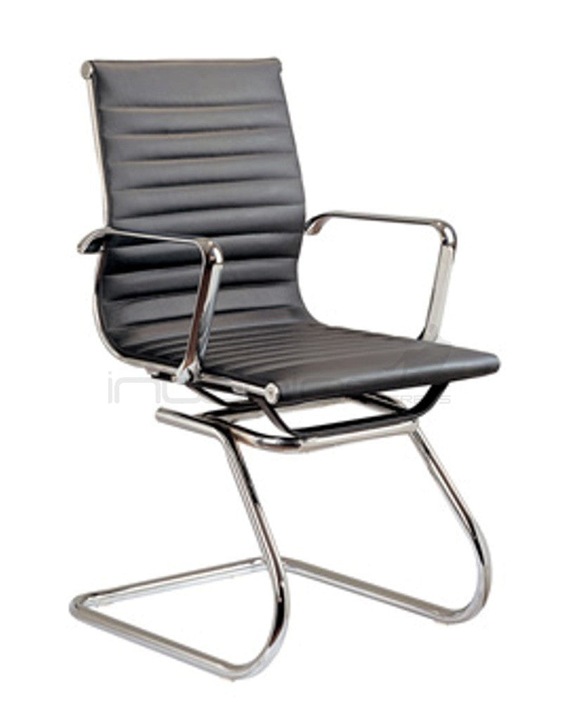 PU Leather Office Chair - Black - image 2