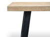2.4m Reclaimed Elm Wood Dining Table - image 8