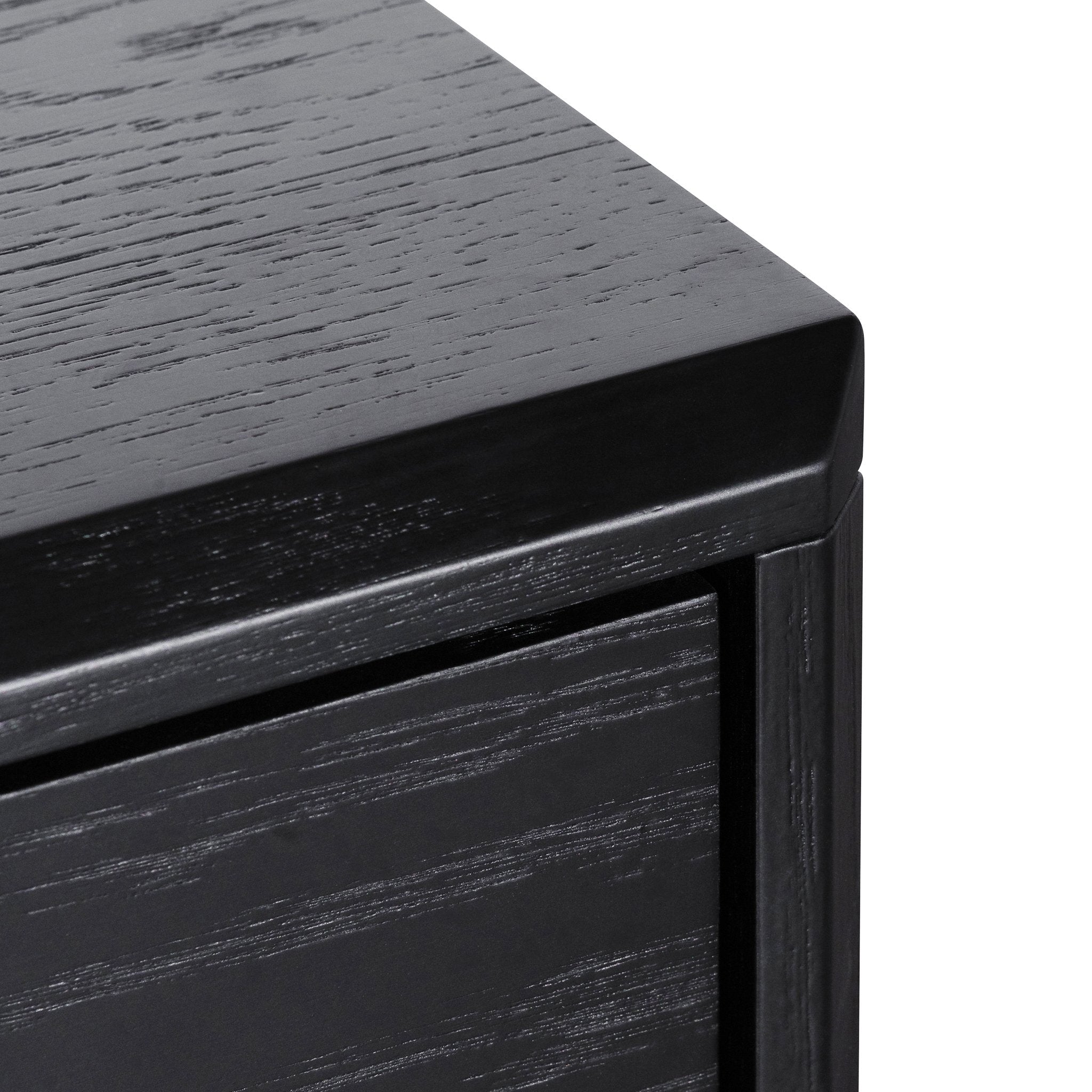 Eloise 3 Drawers Dresser Unit - Black Oak