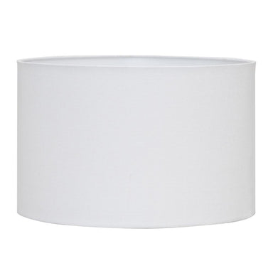 Larissa Drum Shade - Medium White