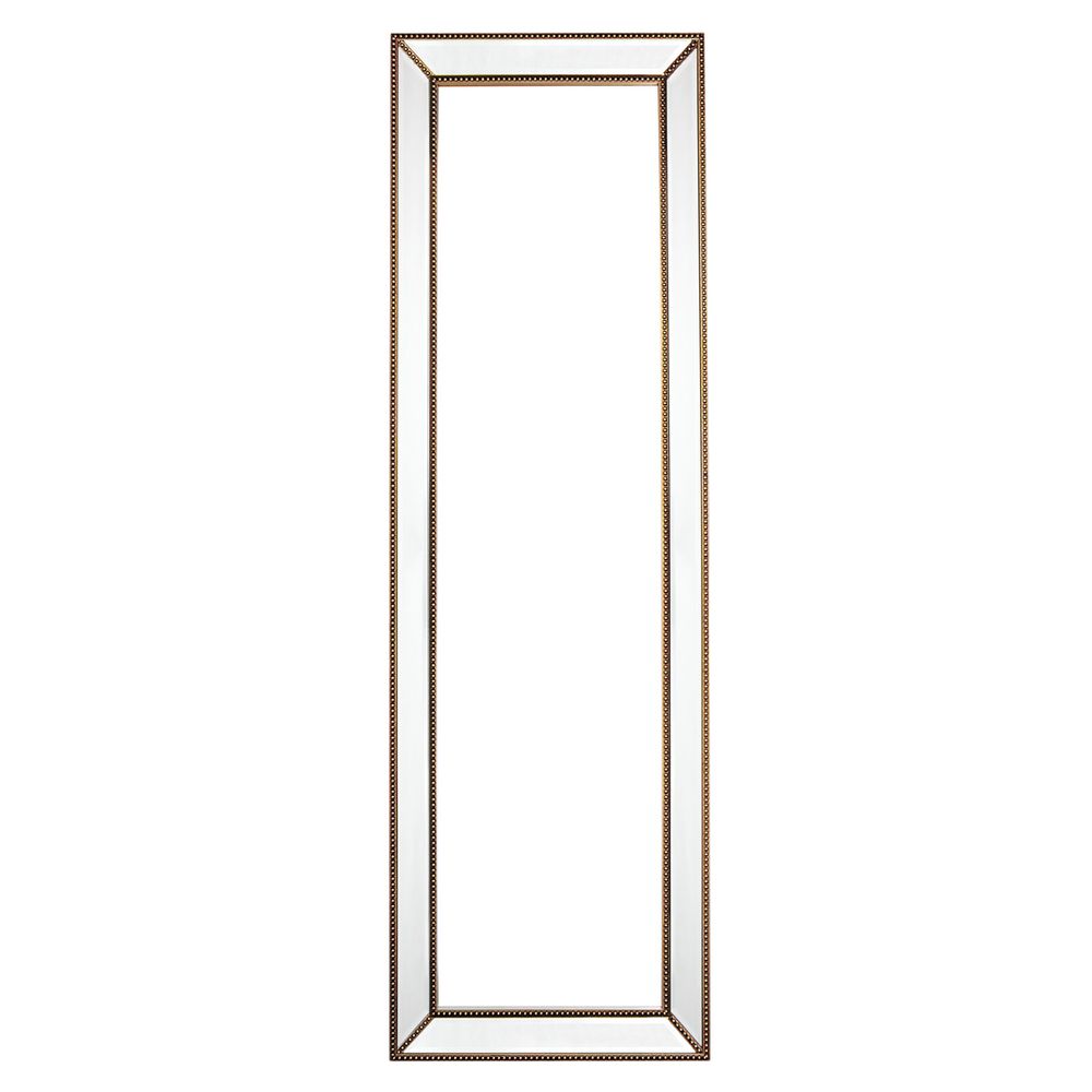 Zeta Cheval Mirror - Antique Gold