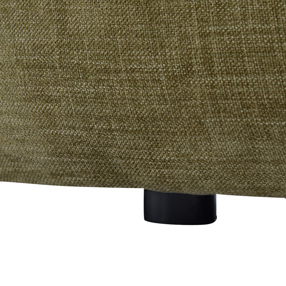 Greenwich Modular 3 Seater Sofa w Left Chaise - Sage Chenille
