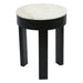 Oliver Marble Side Table - Small Black